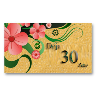 1 carte2Bannif3 - Invitation d&#039;anniversaire pour les 30 ans