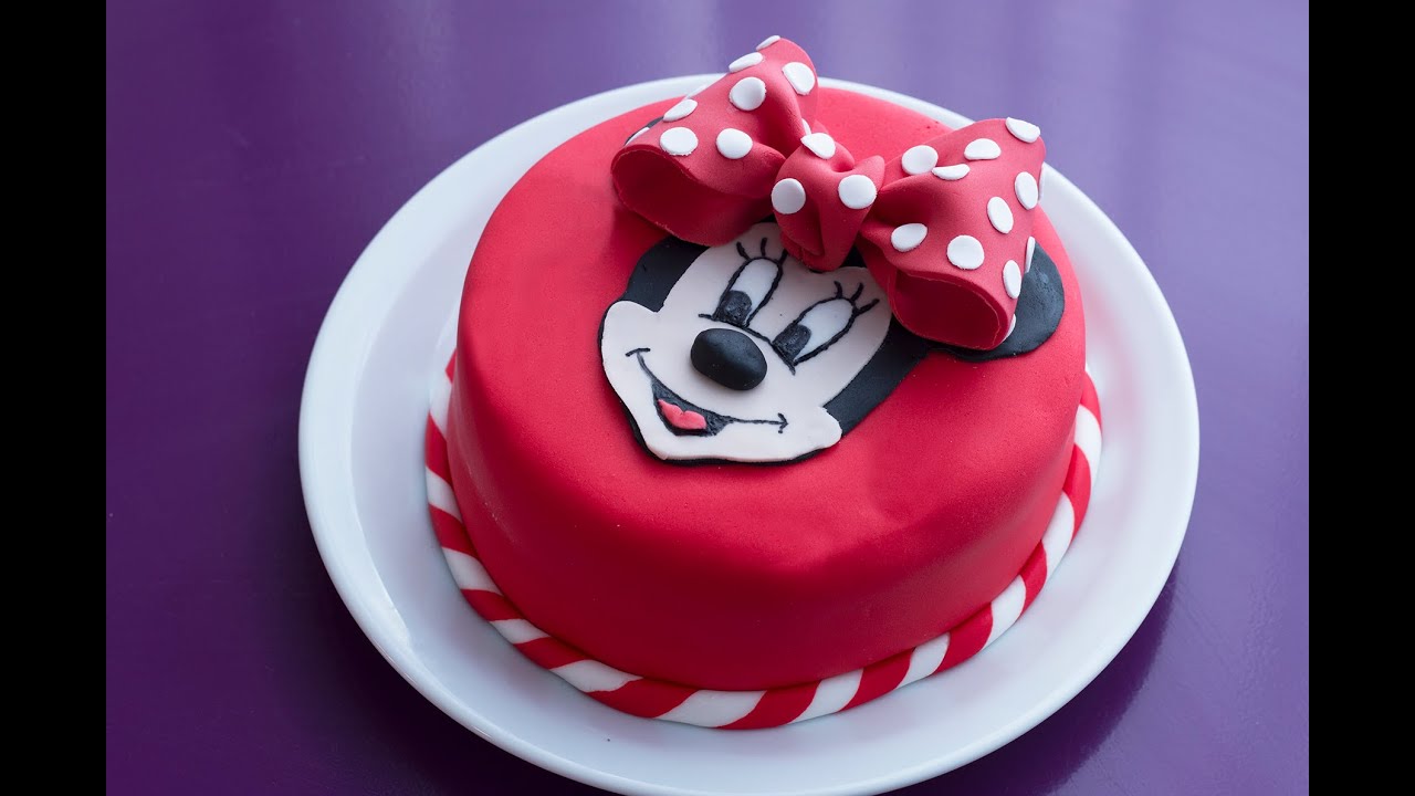 2 1 1 - Gâteau anniversaire fille - Gâteau d&#039;anniversaire Minnie