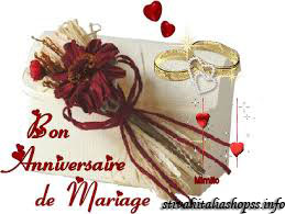 2 anniversaire - Message d&#039;anniversaire de mariage gratuit