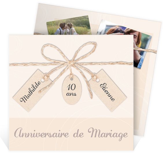 Carte Invitation Anniversaire de Mariage gratuite6 - Carte d&#039;invitation d&#039;anniversaire de mariage gratuite