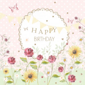 Carte fleur joyeux anniversaire1 300x300 - Modèle de carte à fleur  pour dire joyeux anniversaire