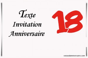 Faire texte invitation anniversaire 18 ans 300x200 - Faire un texte d&#039;invitation d&#039;anniversaire pour ses 18 ans