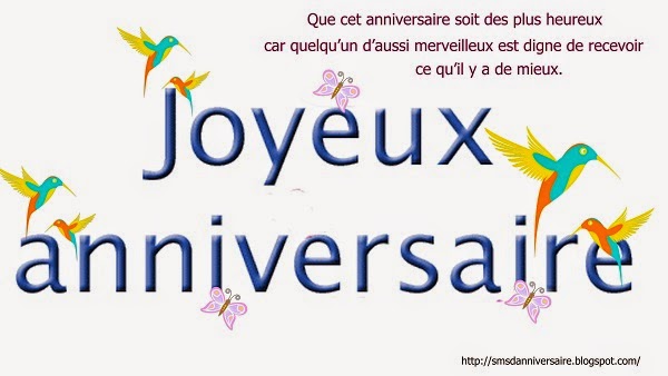 Message joyeux anniversaire en francais 2 - Video pour souhaiter joyeux anniversaire