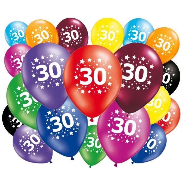ballons anniversaire 30 ans Cdiscount.com - Citations d&#039;anniversaire pour les  30 ans