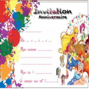 invitation 3 300x300 - Carte d&#039;invitation d&#039;anniversaire gratuite