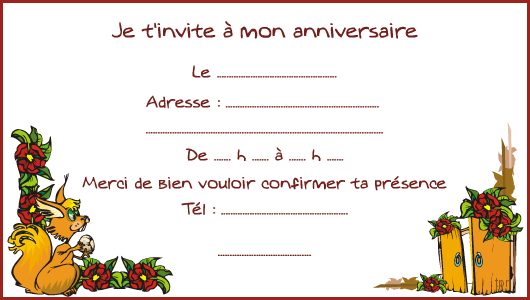 invitation anniversaire1 - Magnifique invitation d&#039;anniversaire