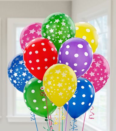 quad latex balloons partycity.com - Idées de déco pour l&#039;anniversaire des enfants