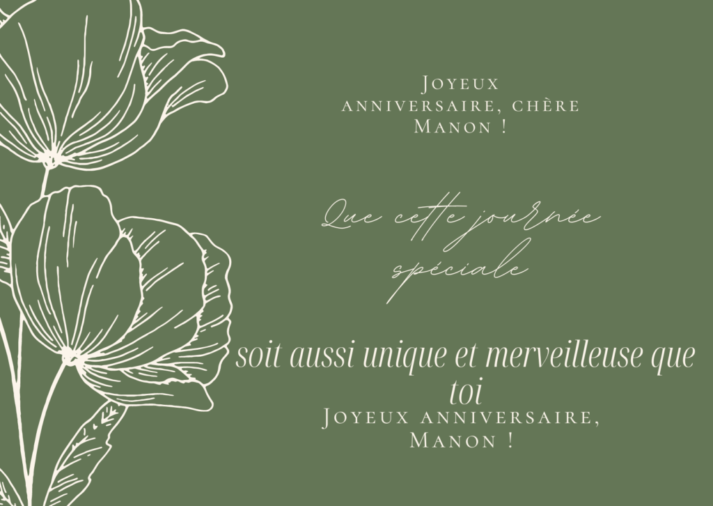 Creme Fleurs Petite amie Anniversaire Carte 3 1024x726 - Merveilleux messages pour dire Joyeux Anniversaire Manon