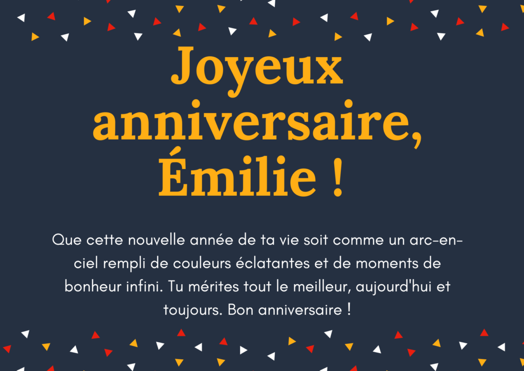 Pink Minimalist Happy Birthday Card 10 1024x726 - Beaux messages et expressions pour l'anniversaire d’Émilie